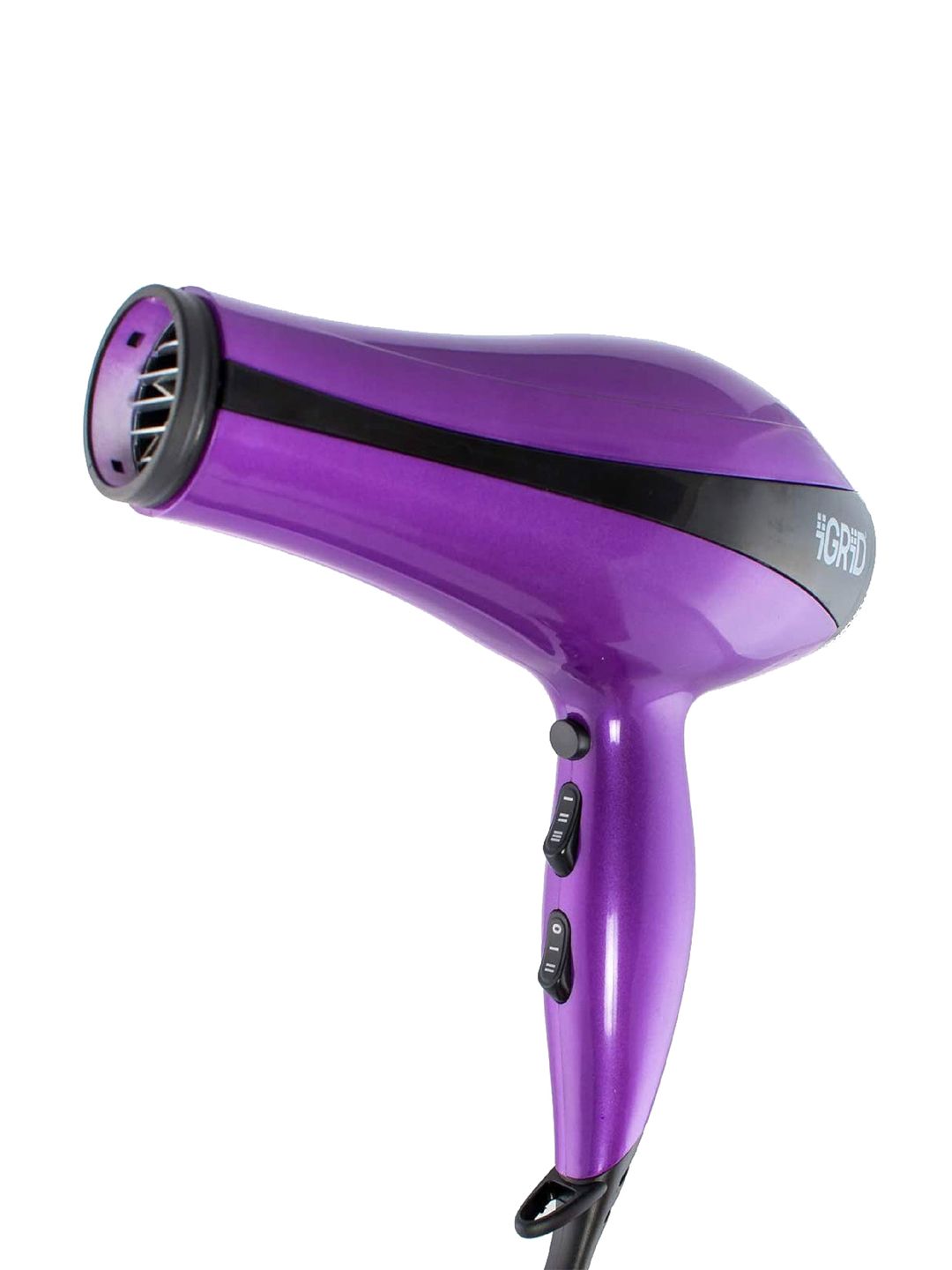 iGRiD BLHC-1645 Professional Powerful Hair Dryer 2200W Detachable Concentrator - Purple Price in India
