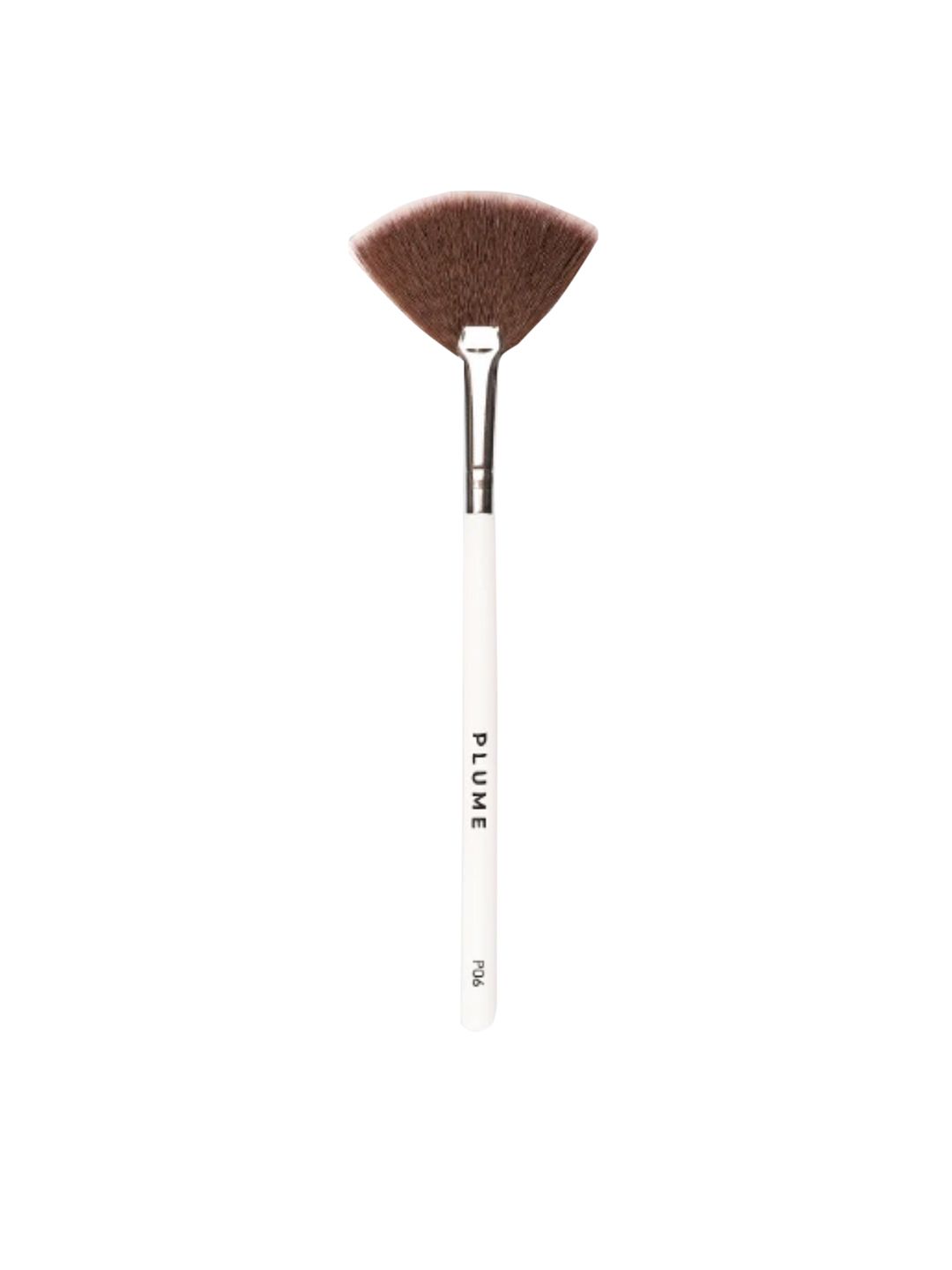 Plume Professional Highlighter Fan Brush - P06 White Price in India