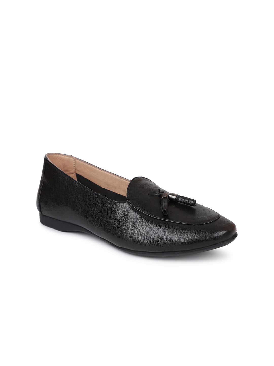 Inc 5 Women Black Fashion Loafers Price in India