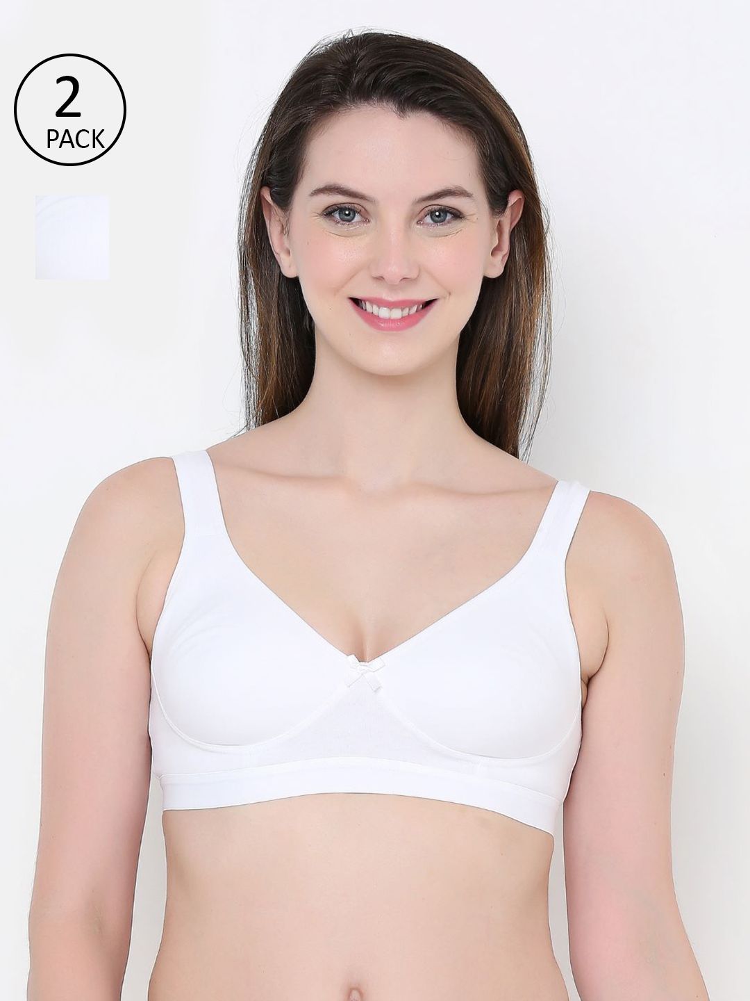 Berrys Intimatess Pack of 2 White Everday Sports Bra Price in India