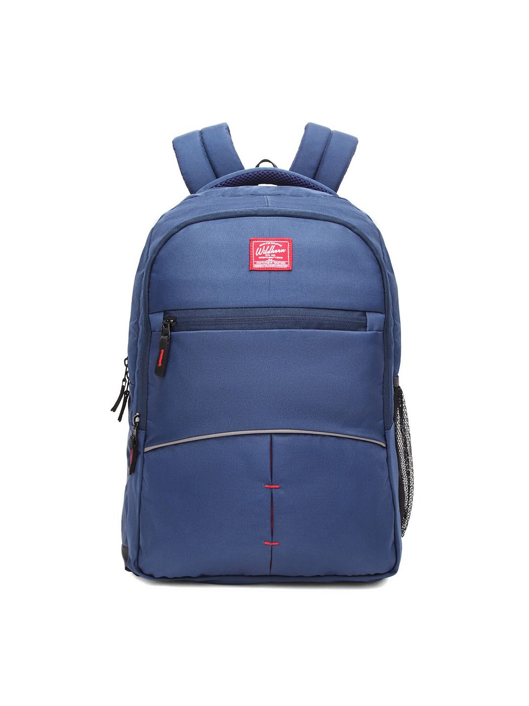 WildHorn Unisex Navy Blue Backpack with Compression Straps Price in India