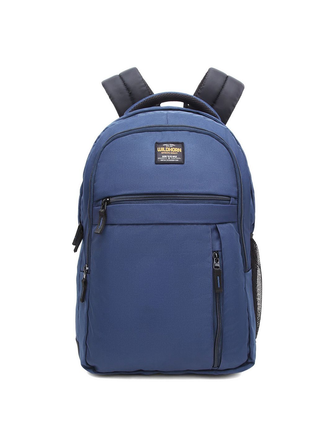 WildHorn Unisex Navy Blue Backpack with Compression Straps Price in India