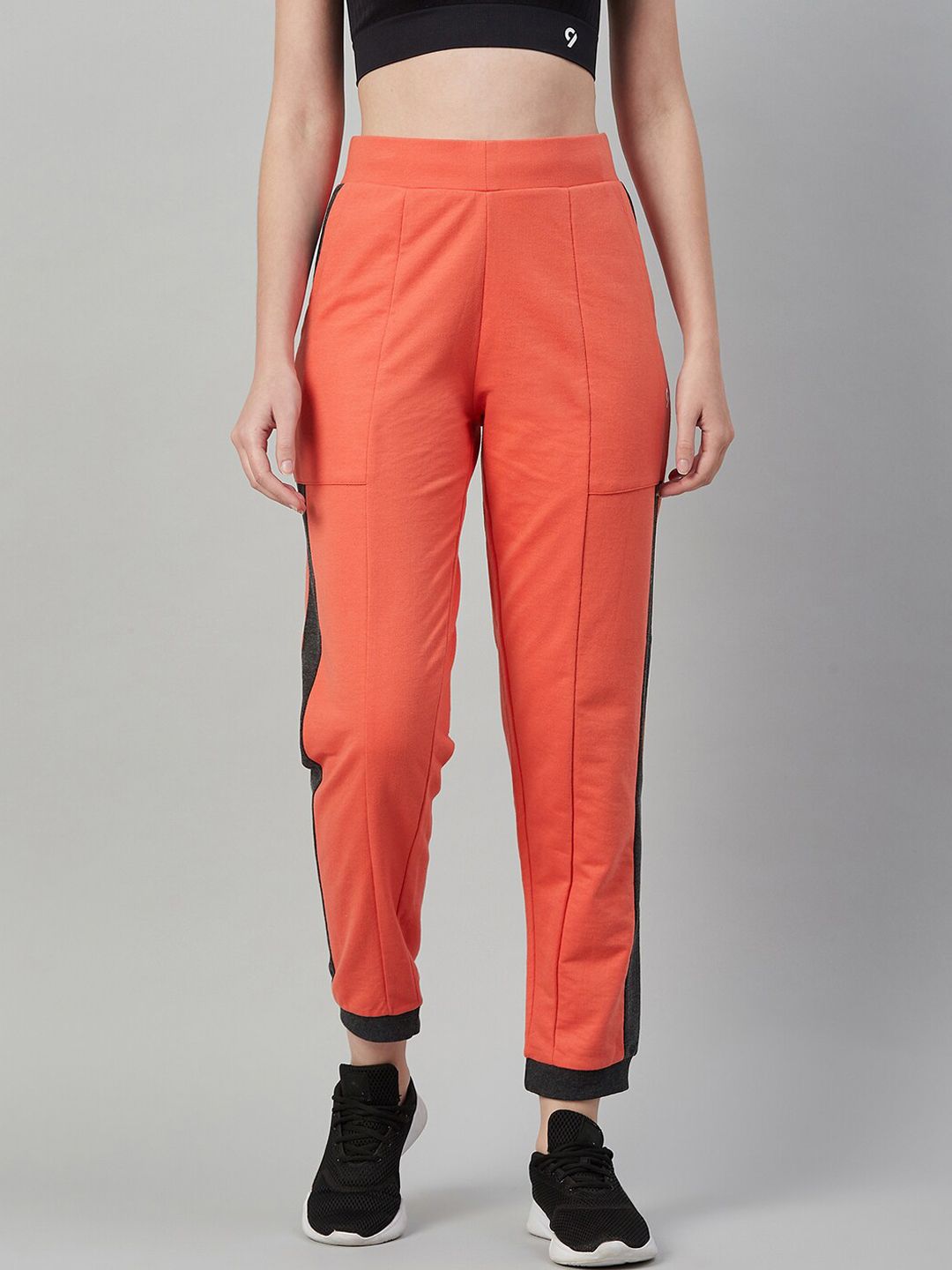 C9 AIRWEAR Coral Regular Fit Cotton Track Pant Price in India