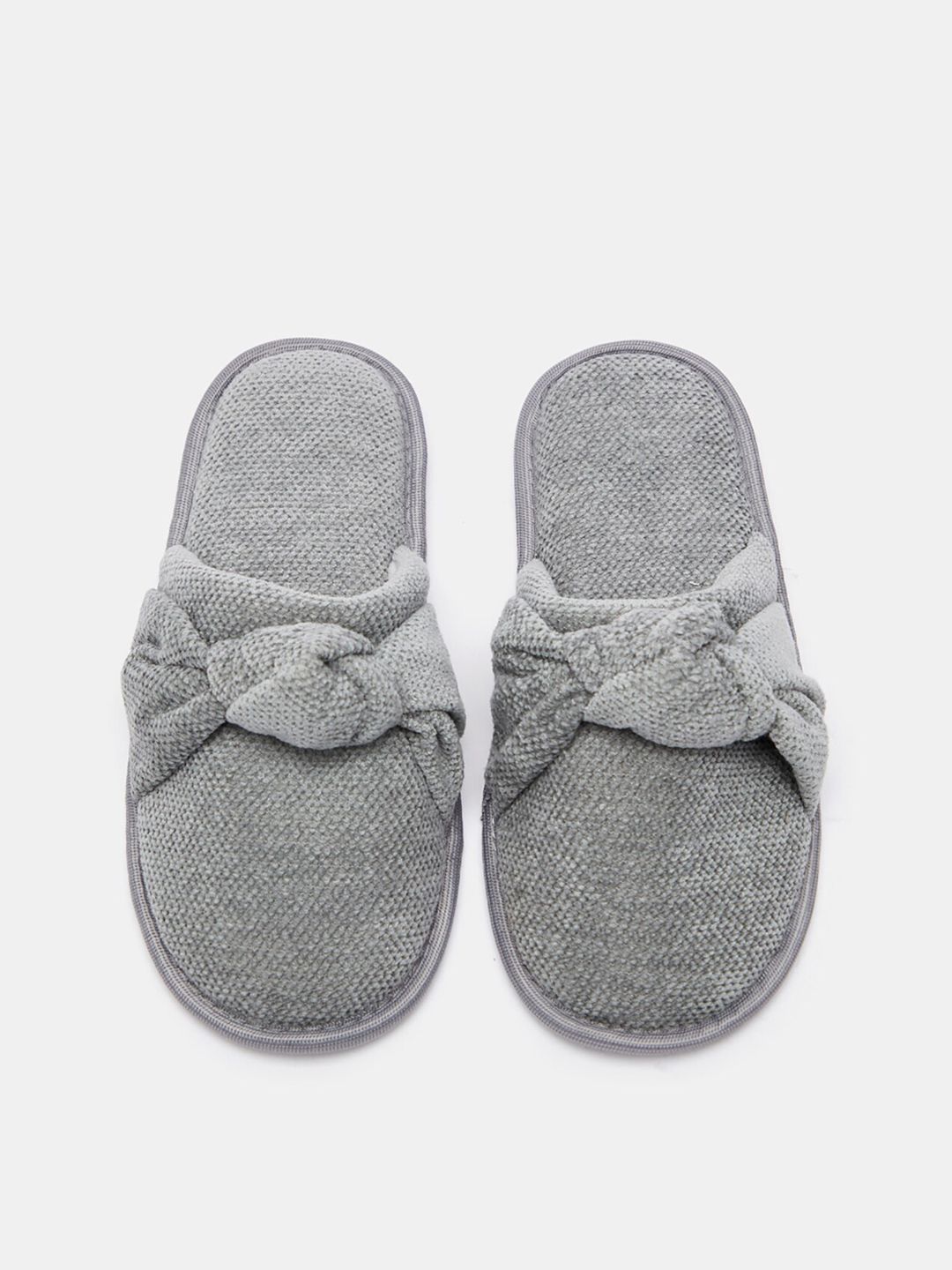 shoexpress Women Grey Room Slippers Price in India