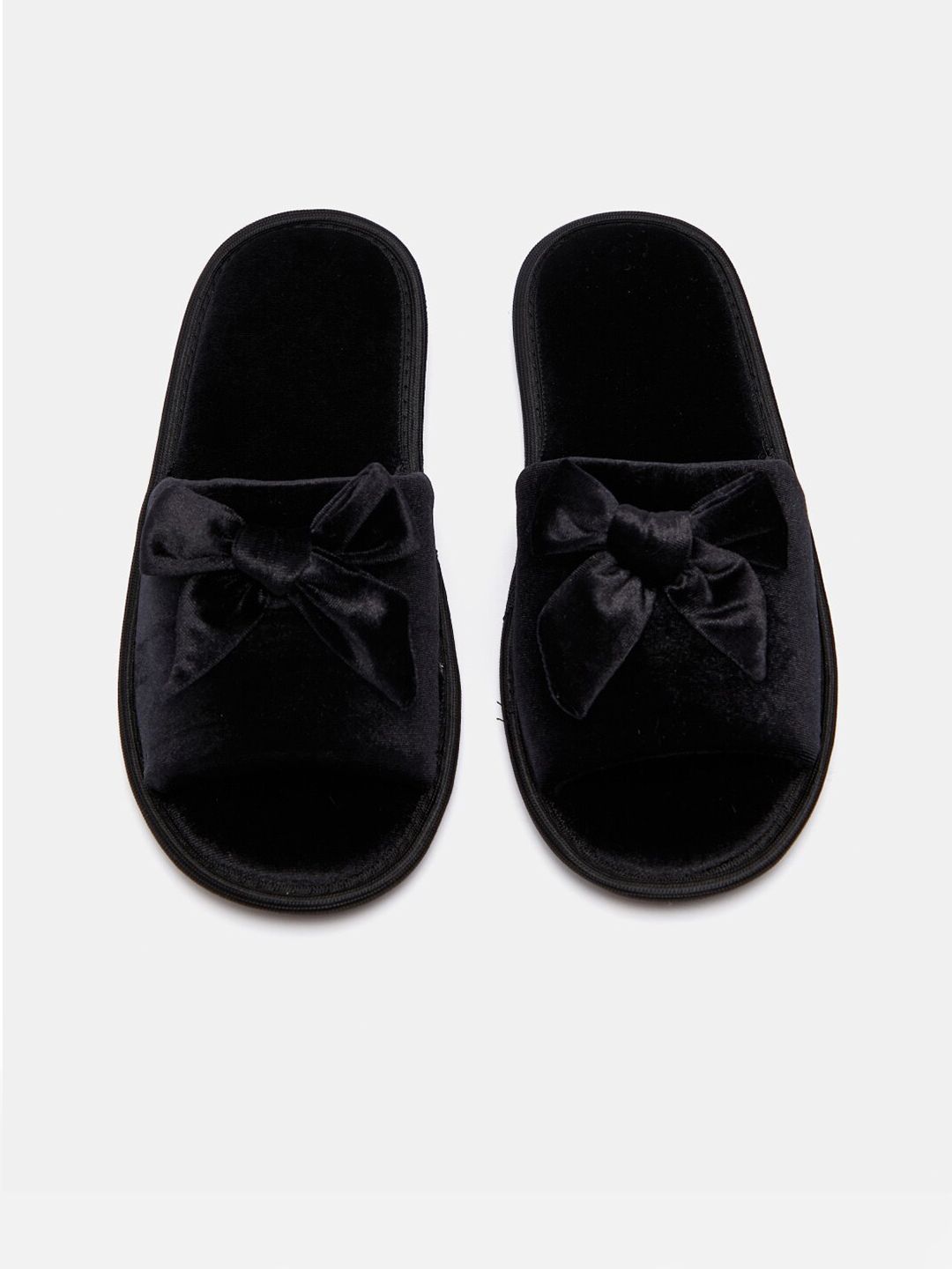 shoexpress Women Black Slip-On Price in India