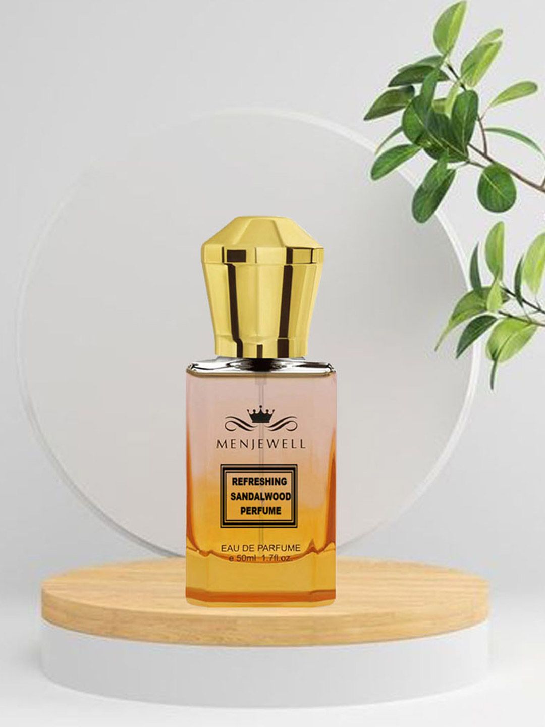 Menjewell Refreshing Sandalwood Premium Quality Eau De Parfume - 50 ml Price in India