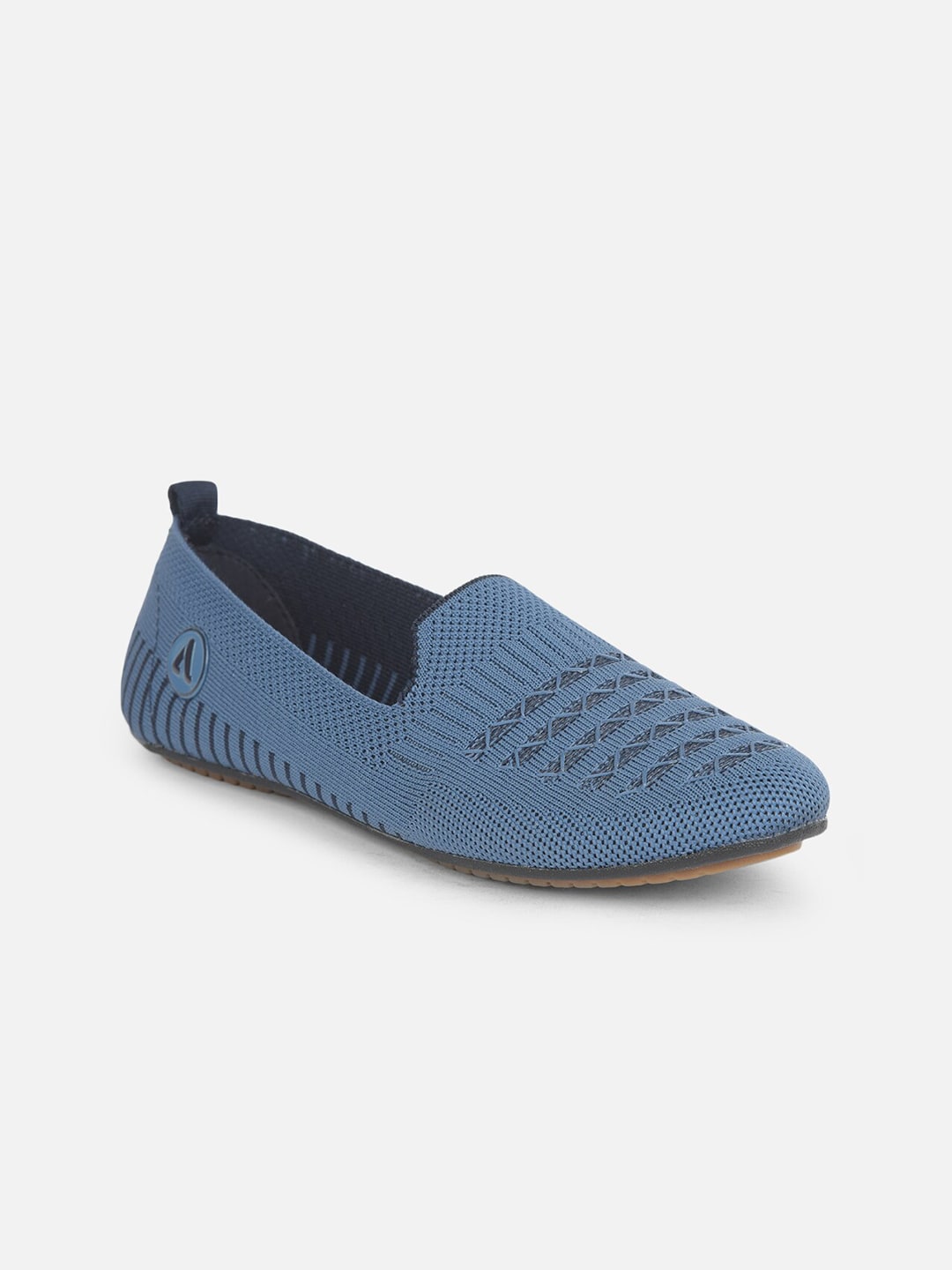 Aqualite Women Blue Mesh Walking Shoes Price in India