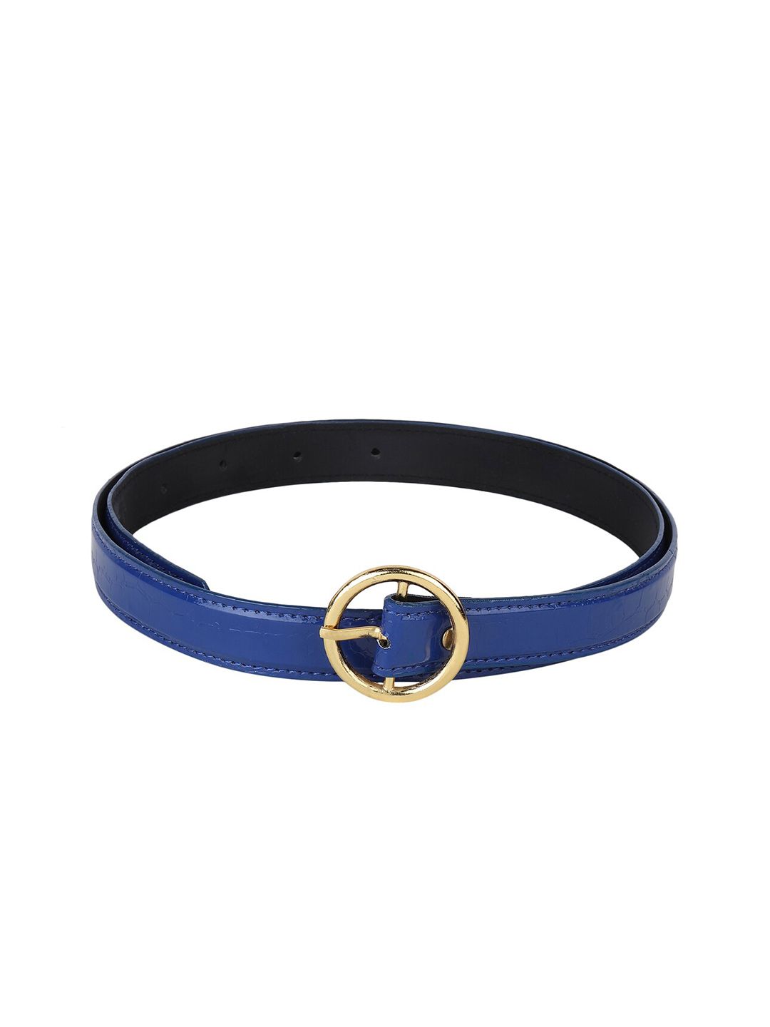 Swiss Design Women Blue PU Belt Price in India