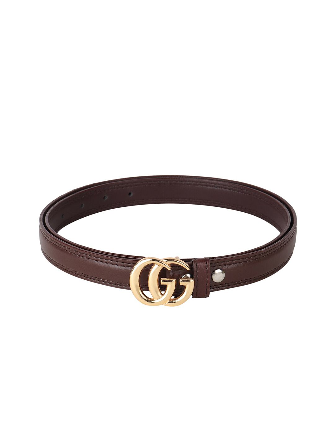 Swiss Design Women Brown PU Belt Price in India