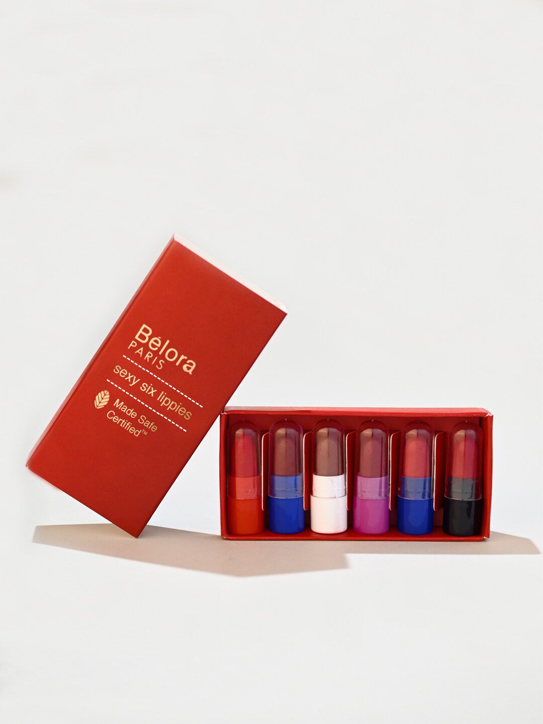 Belora Set of 6 Matte Finish Sexy Six Lippies 7.2 gm Price in India