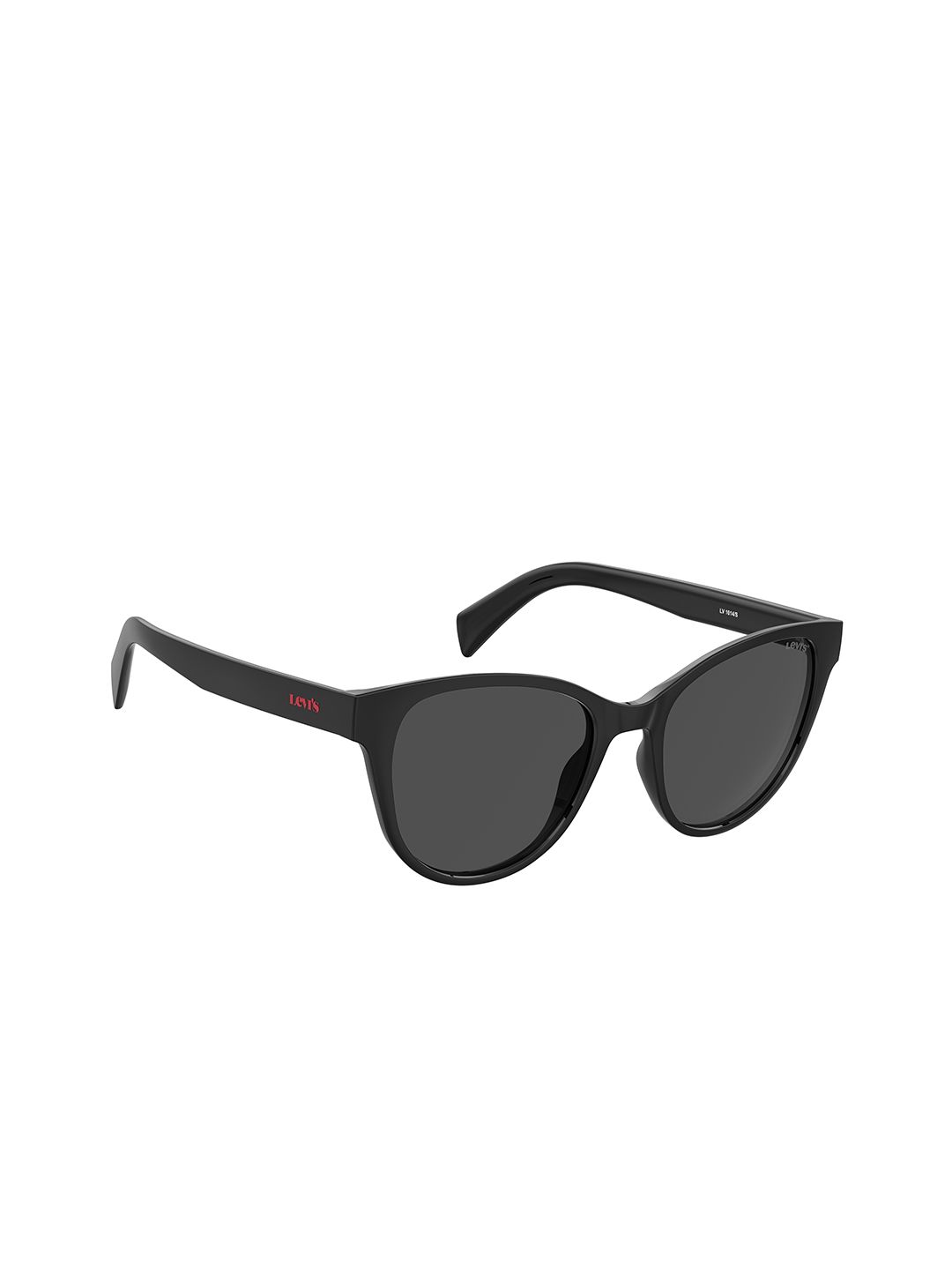 Levis Women Grey Lens & Black Round Sunglasses with UV Protected Lens Price in India