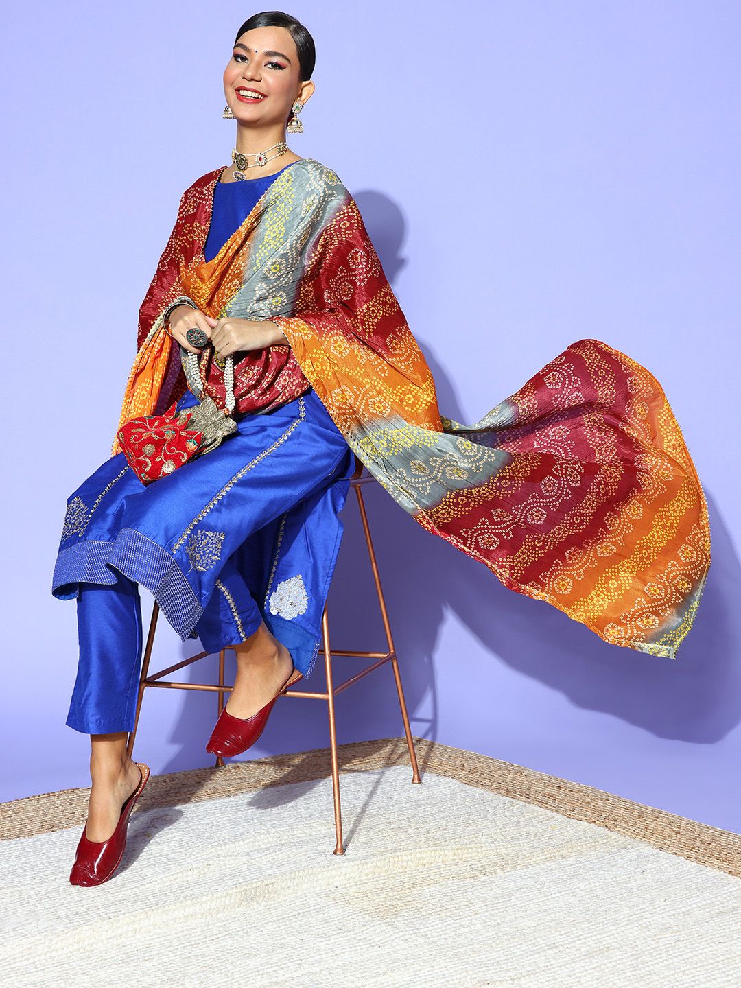 Rang Gali Women Charming Maroon Dupatta