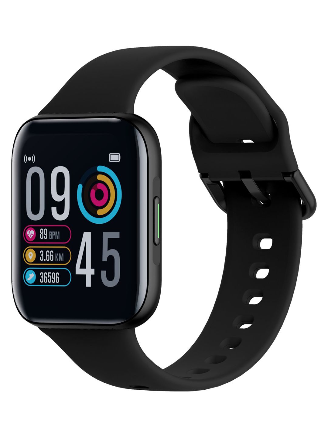 ZEBRONICS Black FIT1220CH Smart Watch Price in India