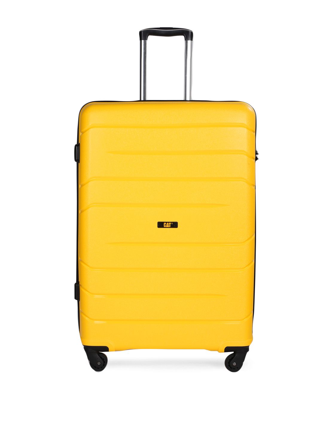CAT Unisex Yellow Solid 87 L Check-In trolley Price in India