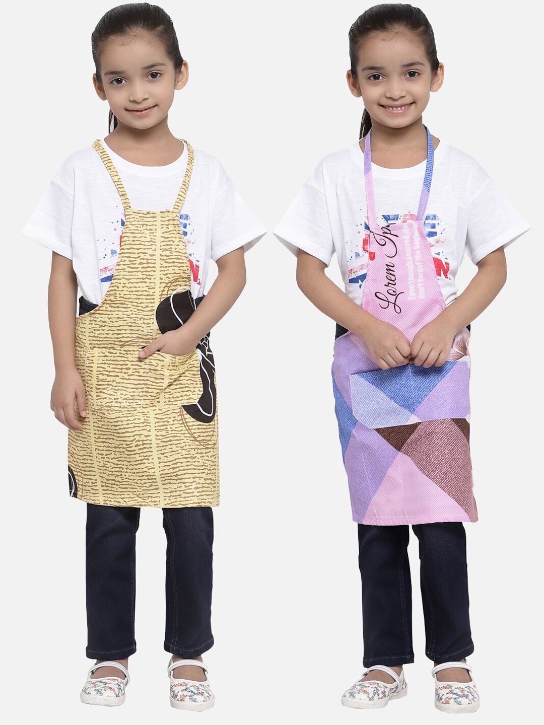 KLOTTHE Unisex Kids Multi Aprons Price in India