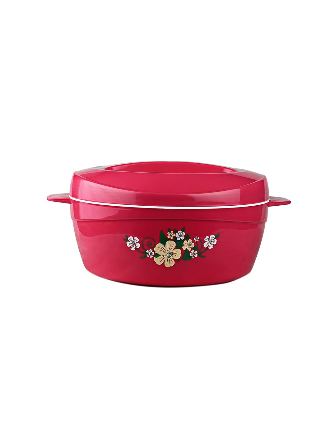 Cello Pink Plastic Casserole with Lid 1.5 L Price in India