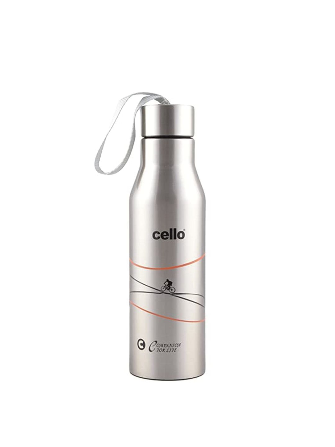 Cello Silver-Toned Solid Stainless Steel Flask Price in India