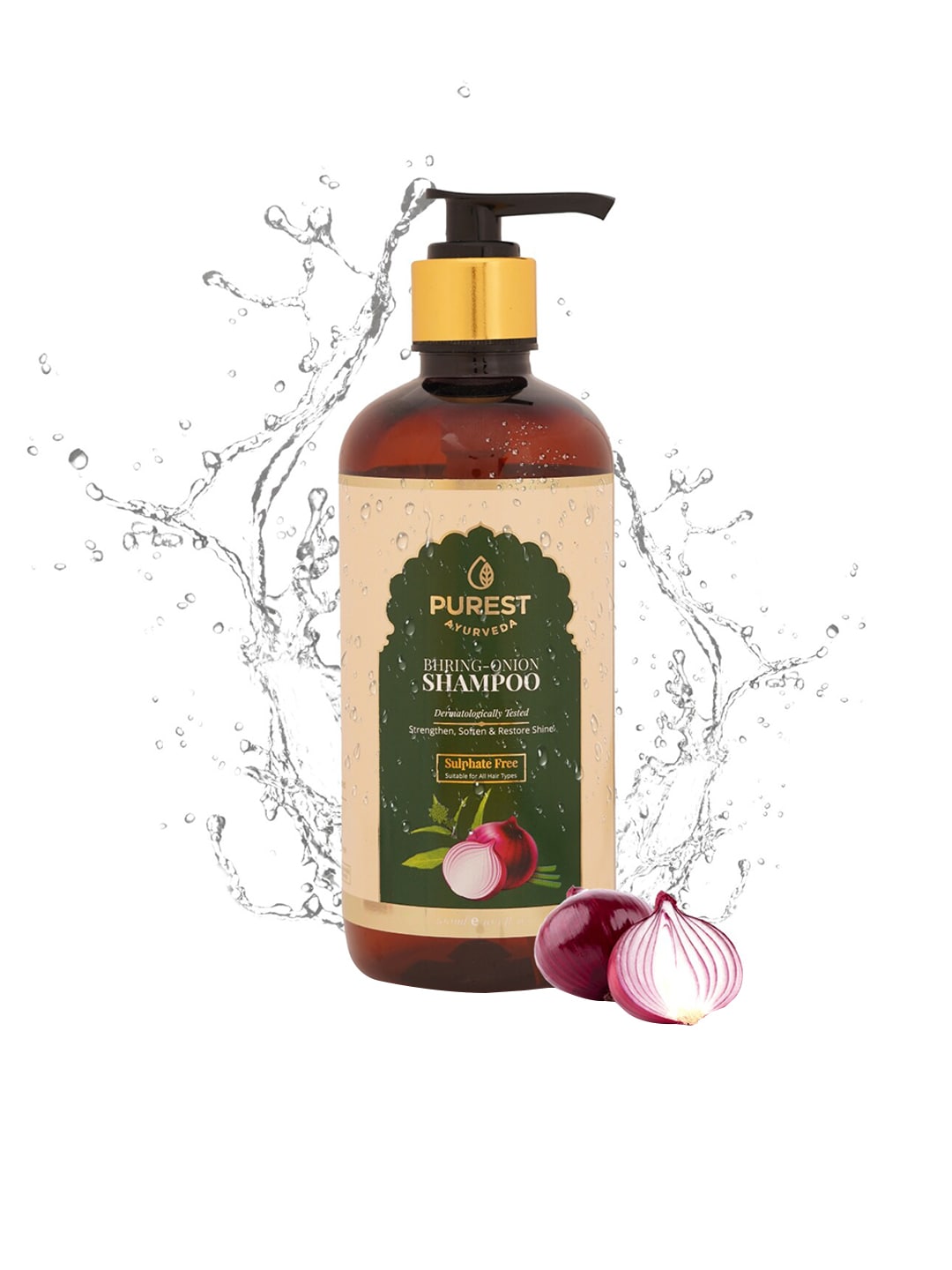 PUREST AYURVEDA Bhring-Onion Hair Care Shampoo - 300 ml Price in India