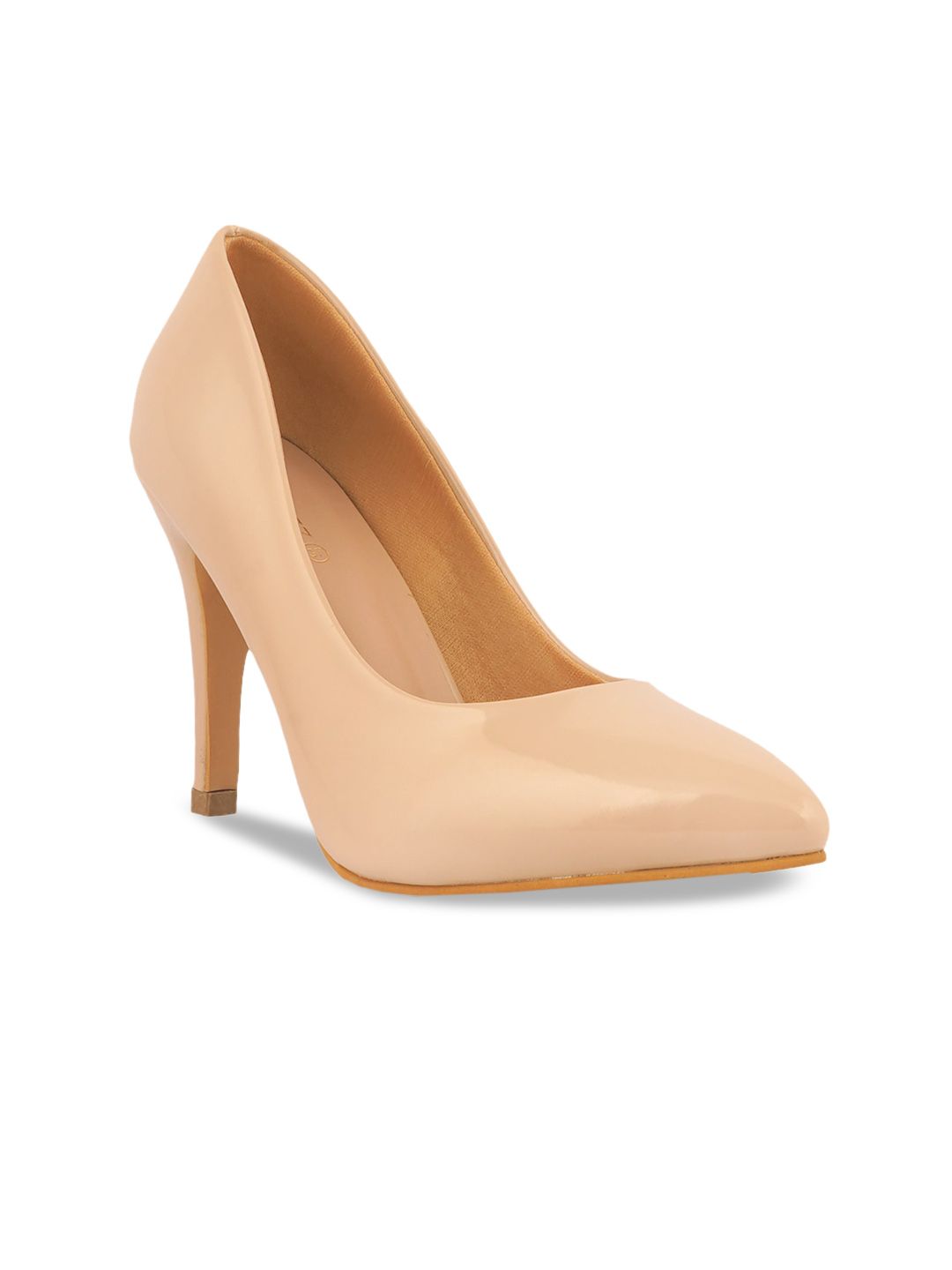 Rubeezz Beige Party Stiletto Pumps Price in India