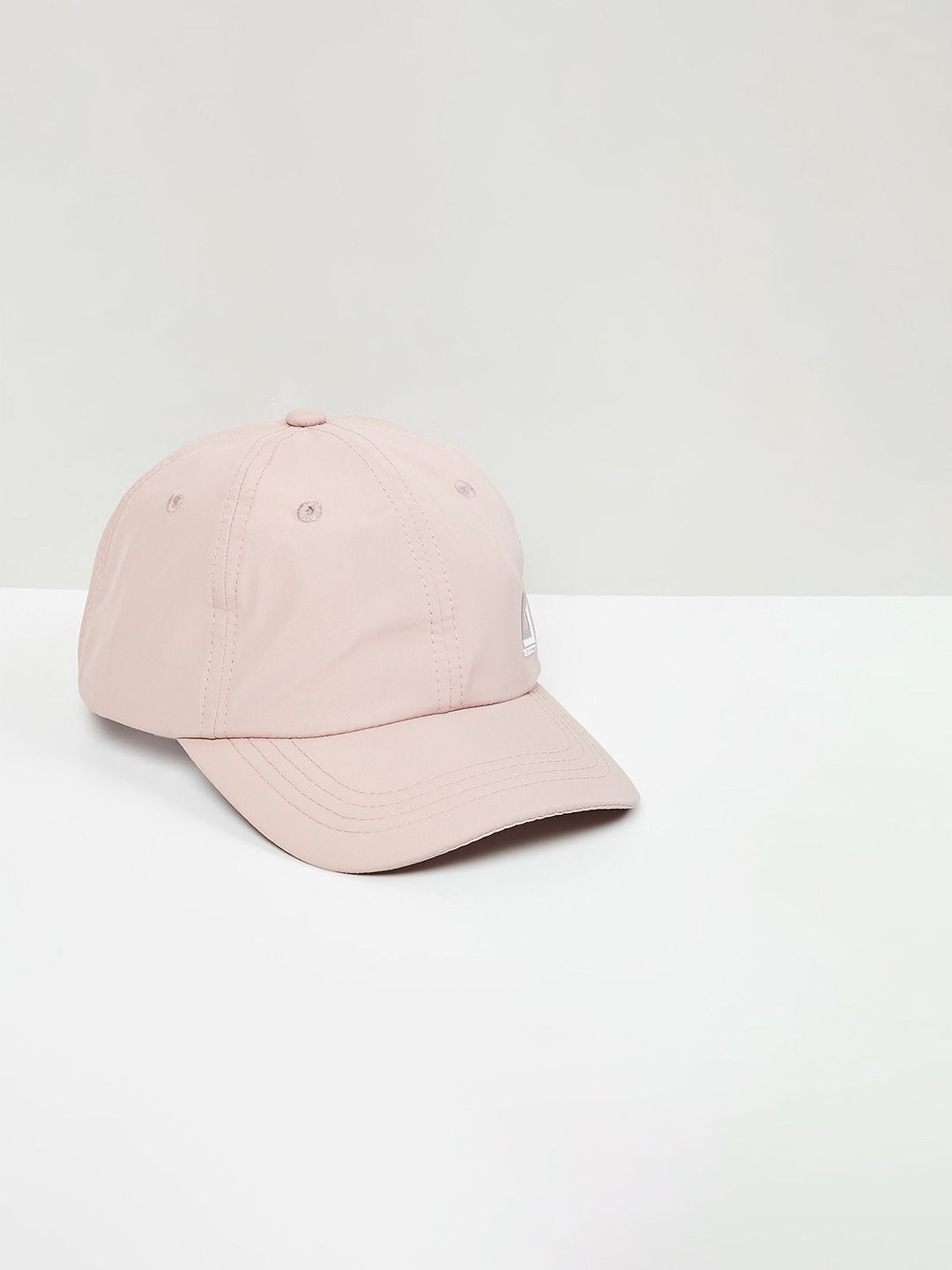 max Women Nude-Coloured Solid Baseball Cap Price in India