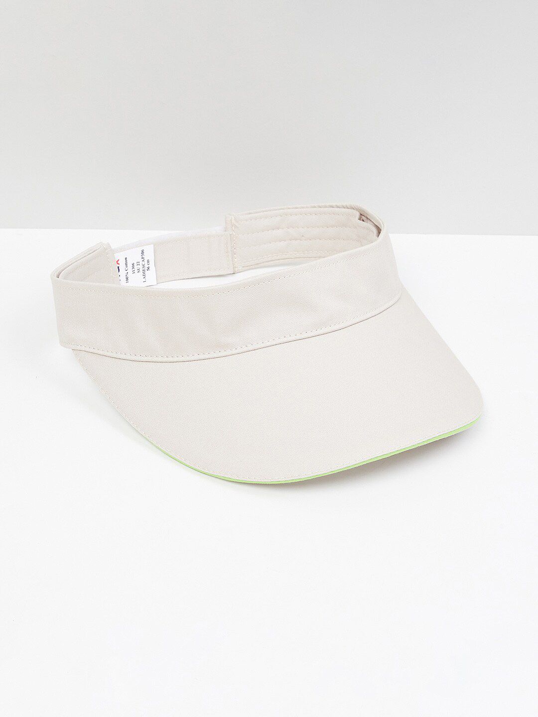 max Women Cream-Coloured Visor Cap Price in India