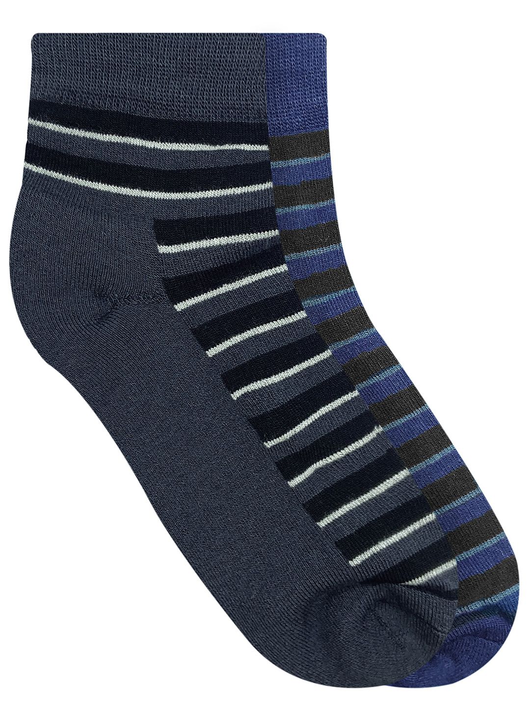 Heelium Men Pack of 2 Bamboo Super Soft & Odour-Free Breathable Quater-Length Socks