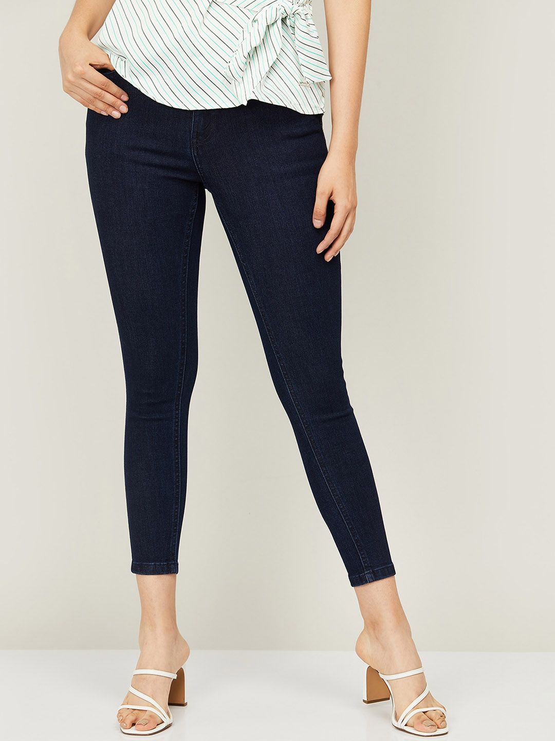 Fame Forever by Lifestyle Women Blue Skinny Fit Jeans Price in India