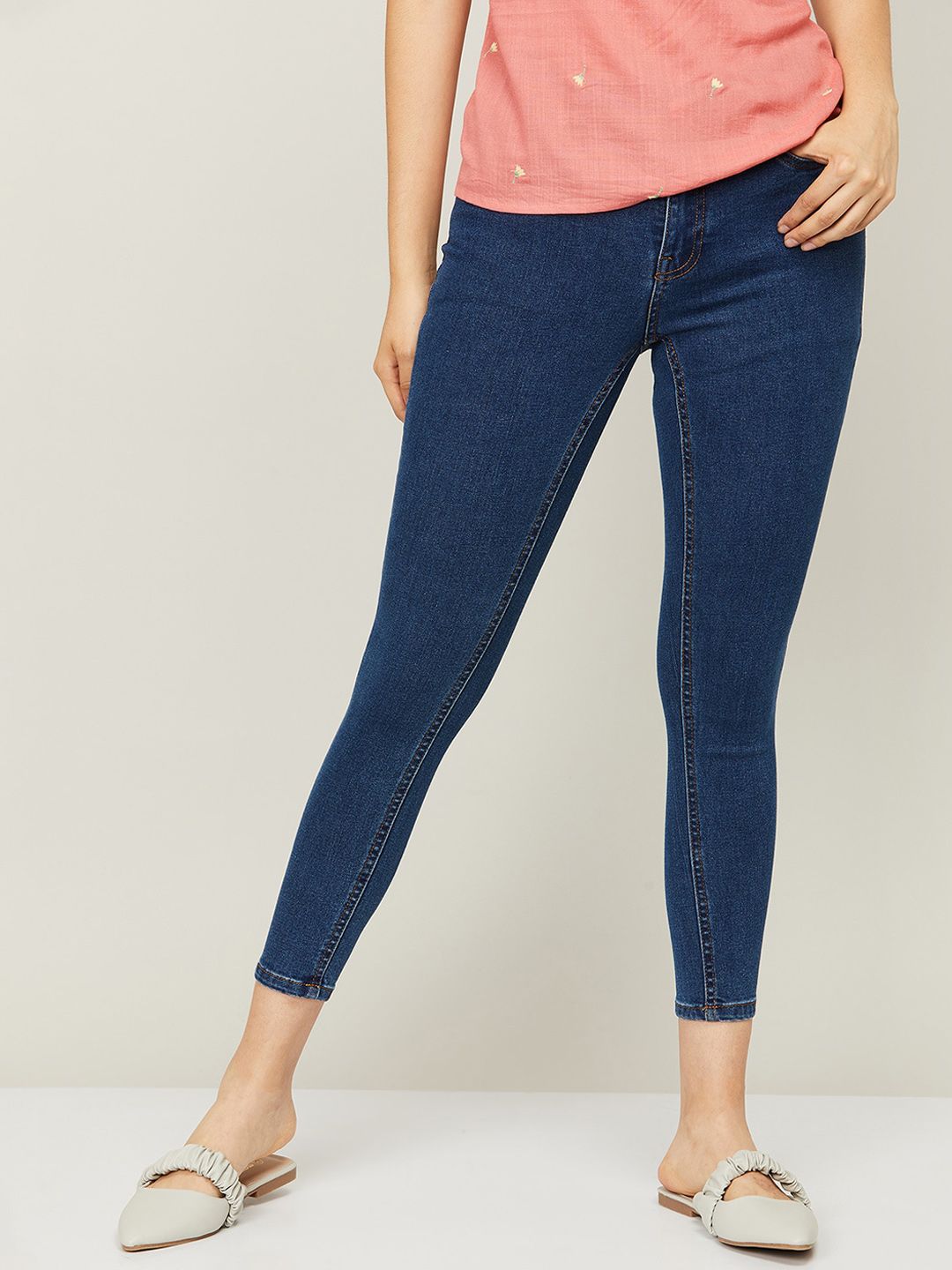 Fame Forever by Lifestyle Women Blue Skinny Fit Jeans Price in India