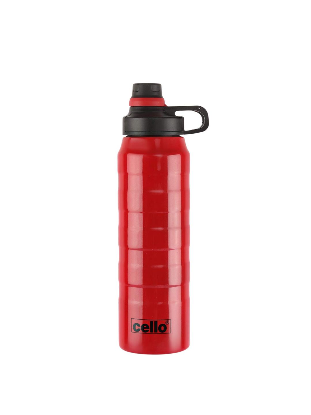 Cello Red Printed Nitro Stainless Steel Bottle 600 ml Price in India