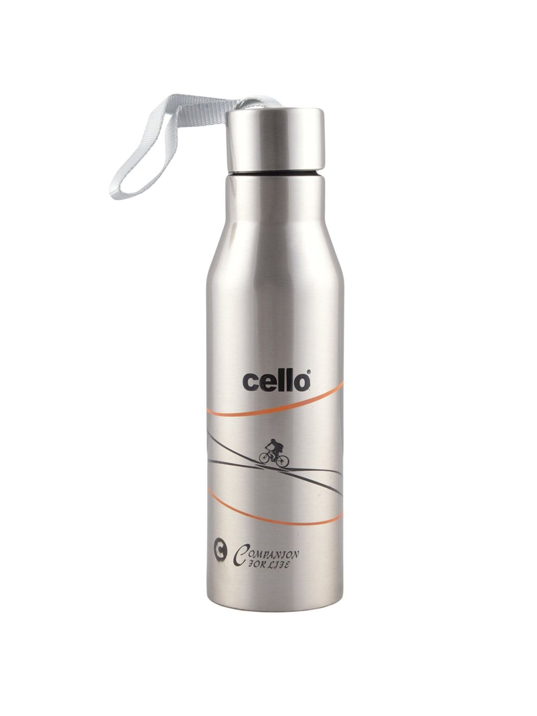 Cello Grey Stainless Steel 500ML Water Bottle Price in India