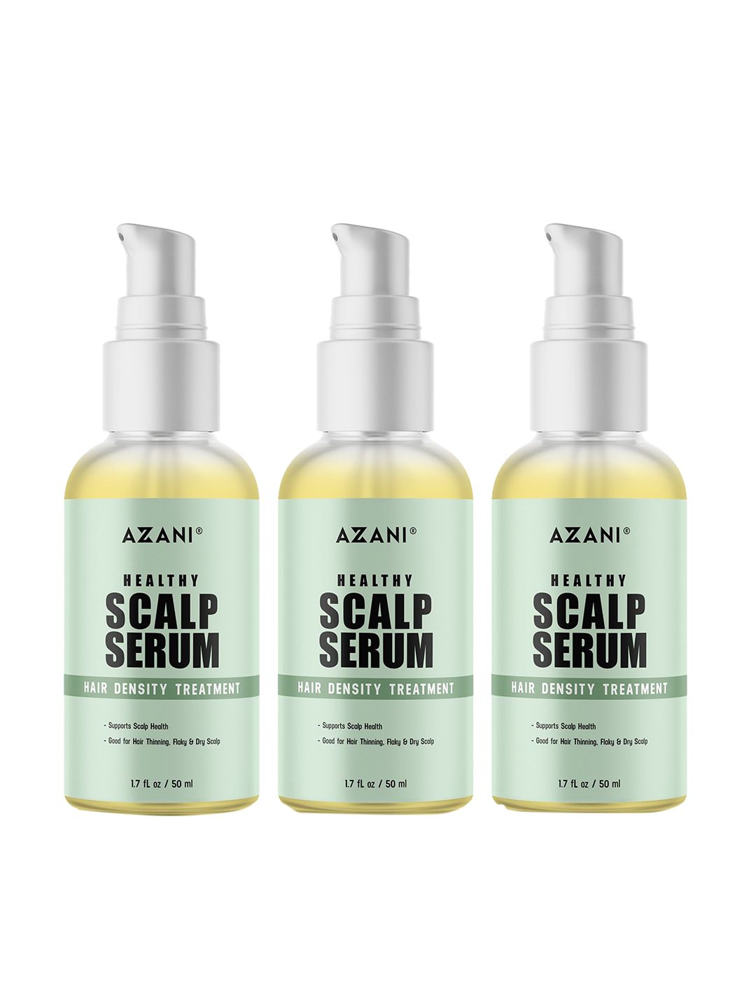 Azani Active Care Set of 3 Healthy Scalp Serums for Hair Density Treatment - 50 ml Each Price in India