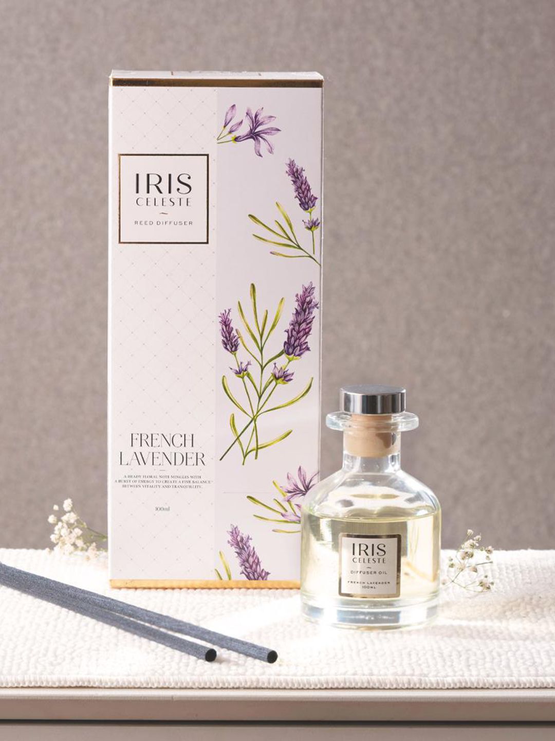 Iris Celeste French Lavender Reed Diffuser Oil Refill Can Price in India