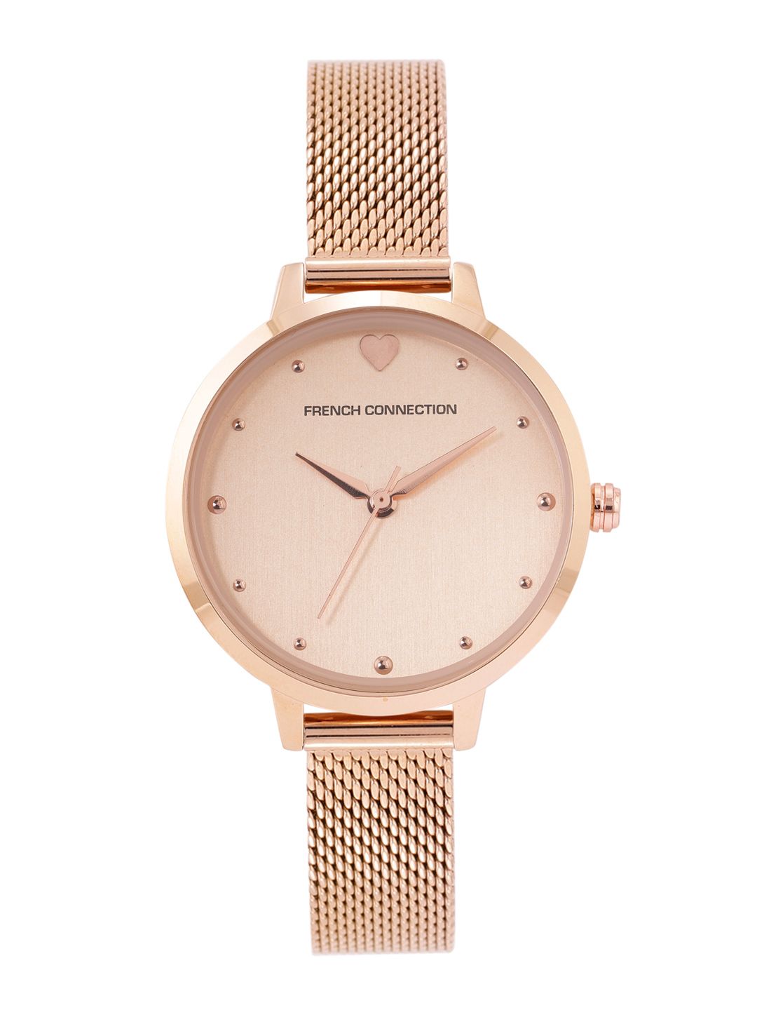 French Connection Women Rose-Gold Analogue Watch FCN00018A Price in India