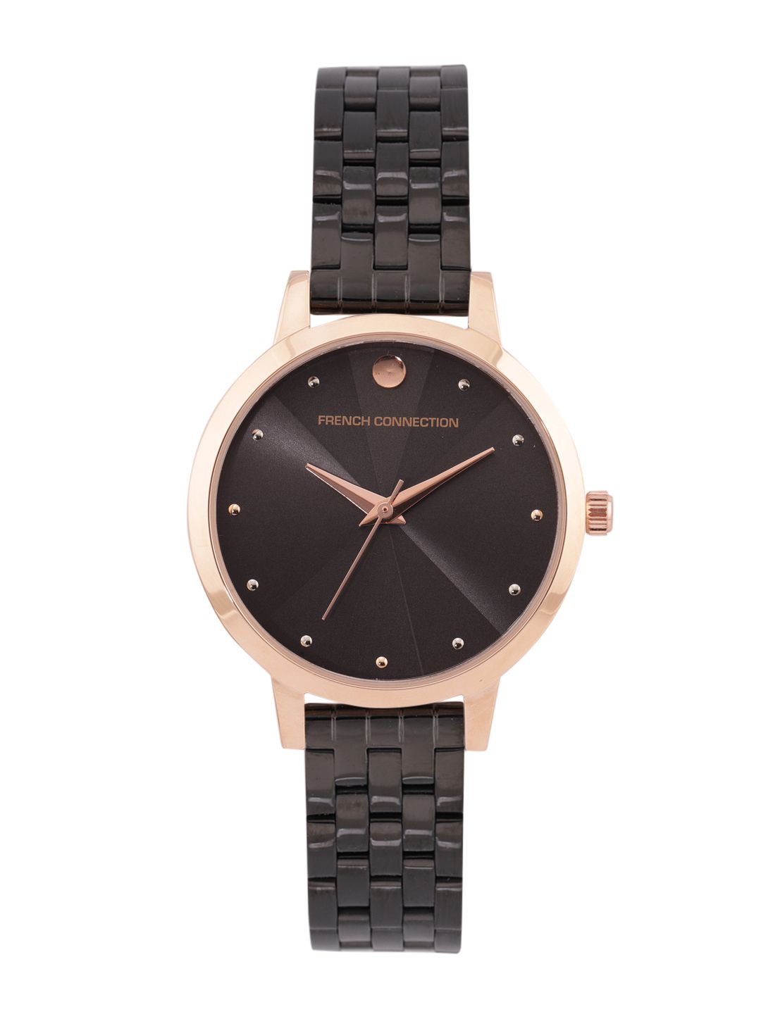 French Connection Women Black Analogue Watch FCN00017E Price in India