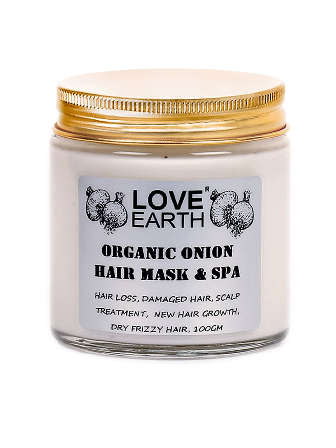 LOVE EARTH Organic Onion Hair Mask & Spa - 100g Price in India