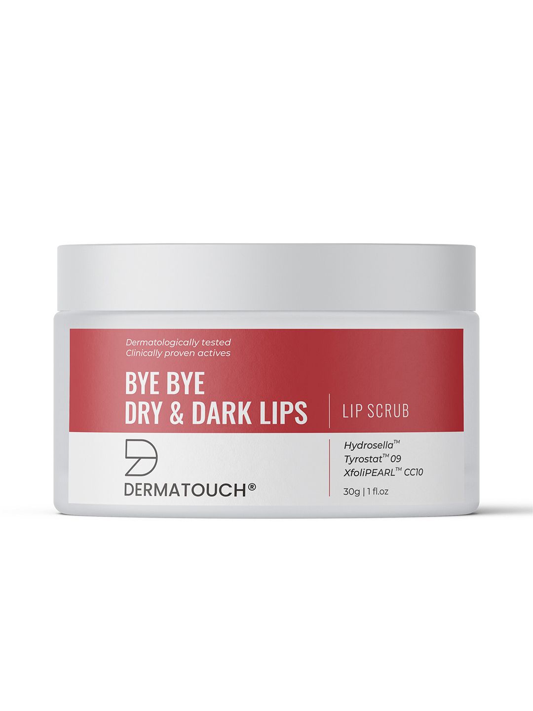 Dermatouch Bye Bye Dry & Dark Lips Scrub with Hydrosella - 30g Price in India