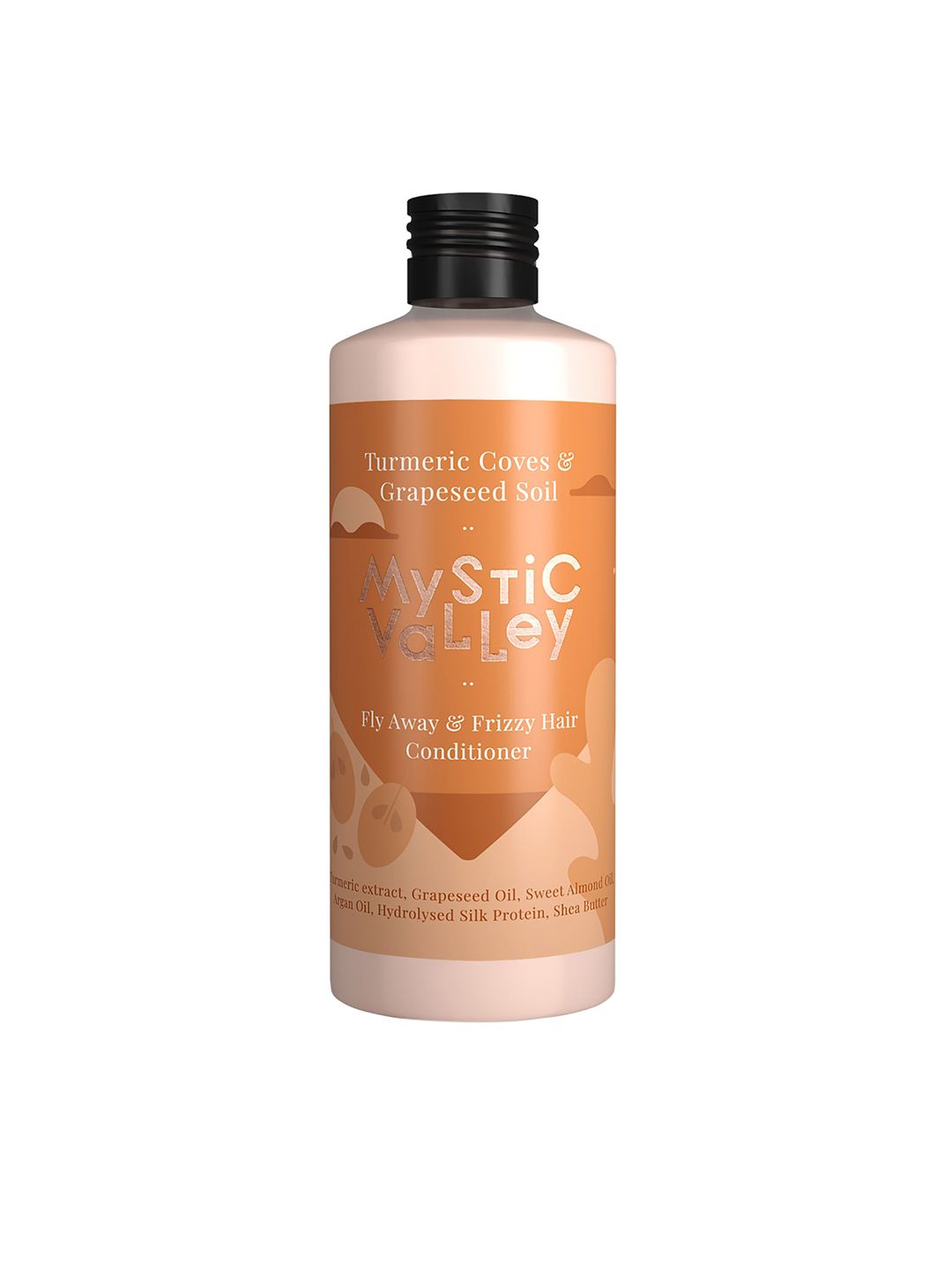MYSTIC VALLEY Turmeric Cove & Grapeseed Soil Fly Away & Frizzy Hair Conditioner 350 ml Price in India