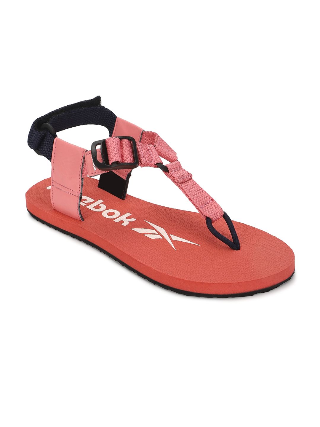 Reebok Women Peach Regular Sports Sandals Price in India