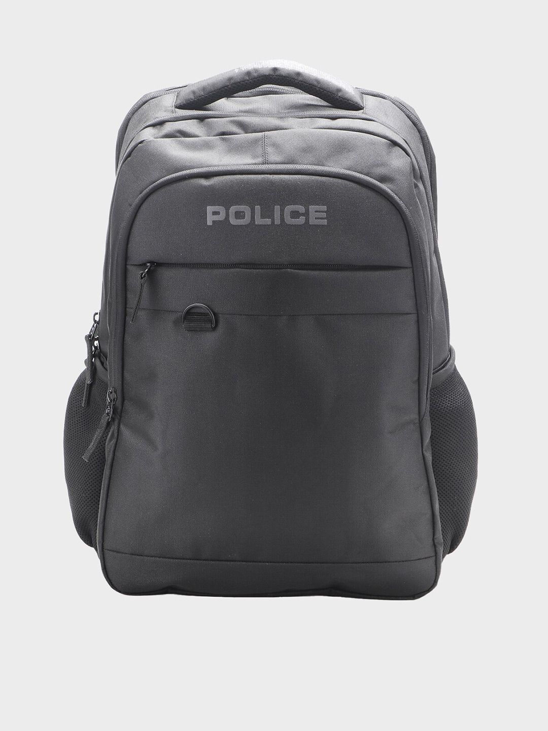 Police Unisex Black Printed 14 Inch Laptop Backpack Price in India