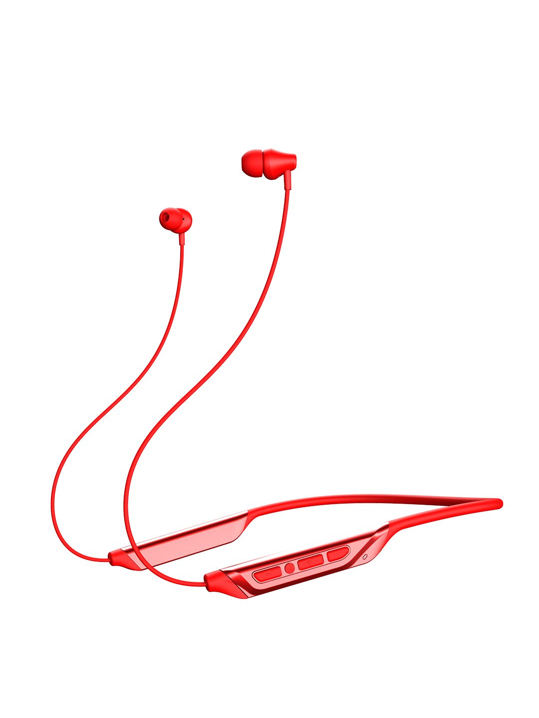 boAt Rockerz 375 M Wireless Bluetooth in Ear Neckband Headphone with Mic - Raging Red Price in India
