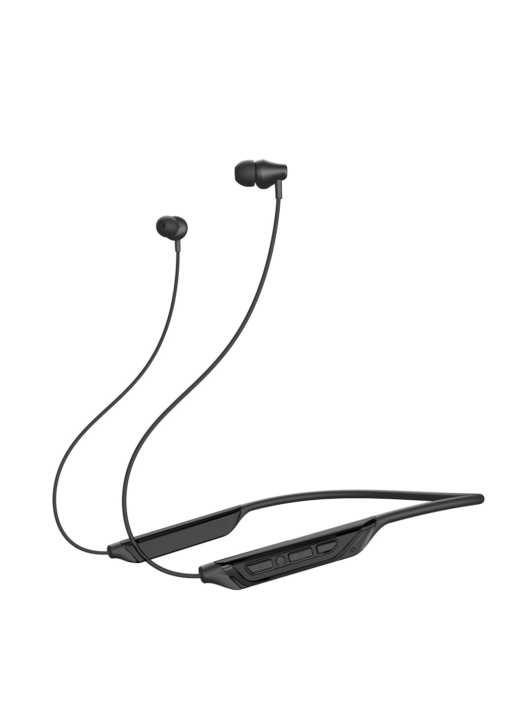 boAt Rockerz 375 M Wireless Bluetooth in Ear Neckband Headphone with Mic - Active Black Price in India