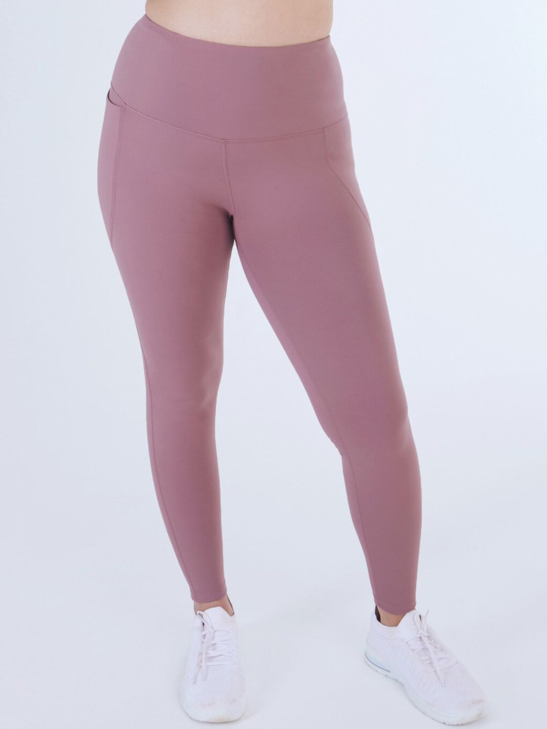 BlissClub Women Blush Super Stretchy and High Waisted The Ultimate Leggings Price in India