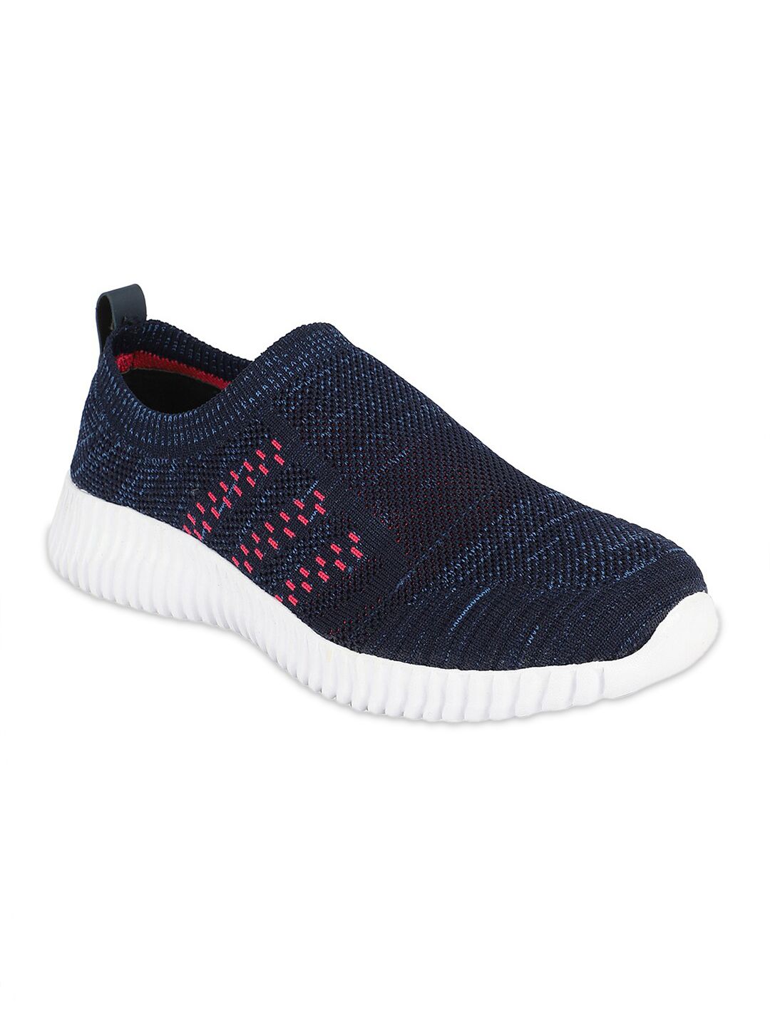 UCLA Women Navy Blue Mesh Walking Non-Marking Shoes Price in India