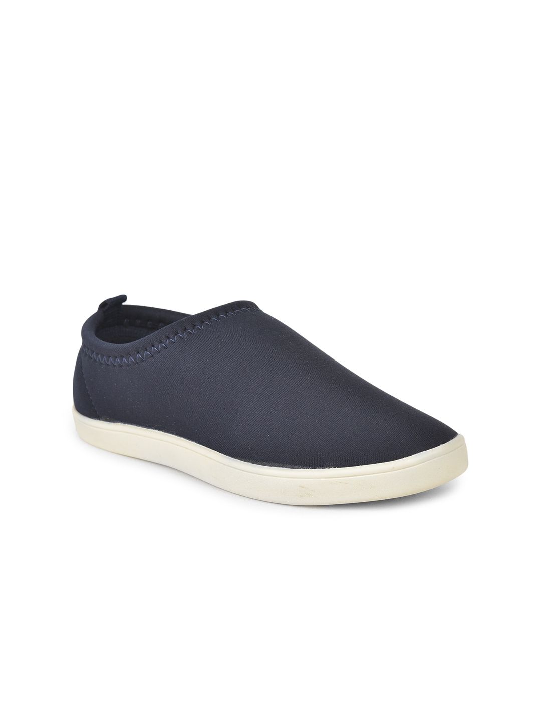 Liberty Women Navy Blue Slip-On Sneakers Price in India