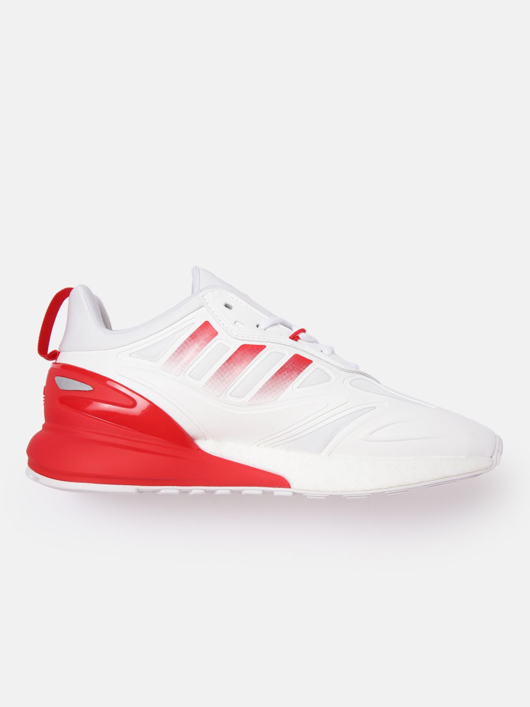 Buy ADIDAS Originals Men White & Red Colourblocked ZX 2K Boost 2.0