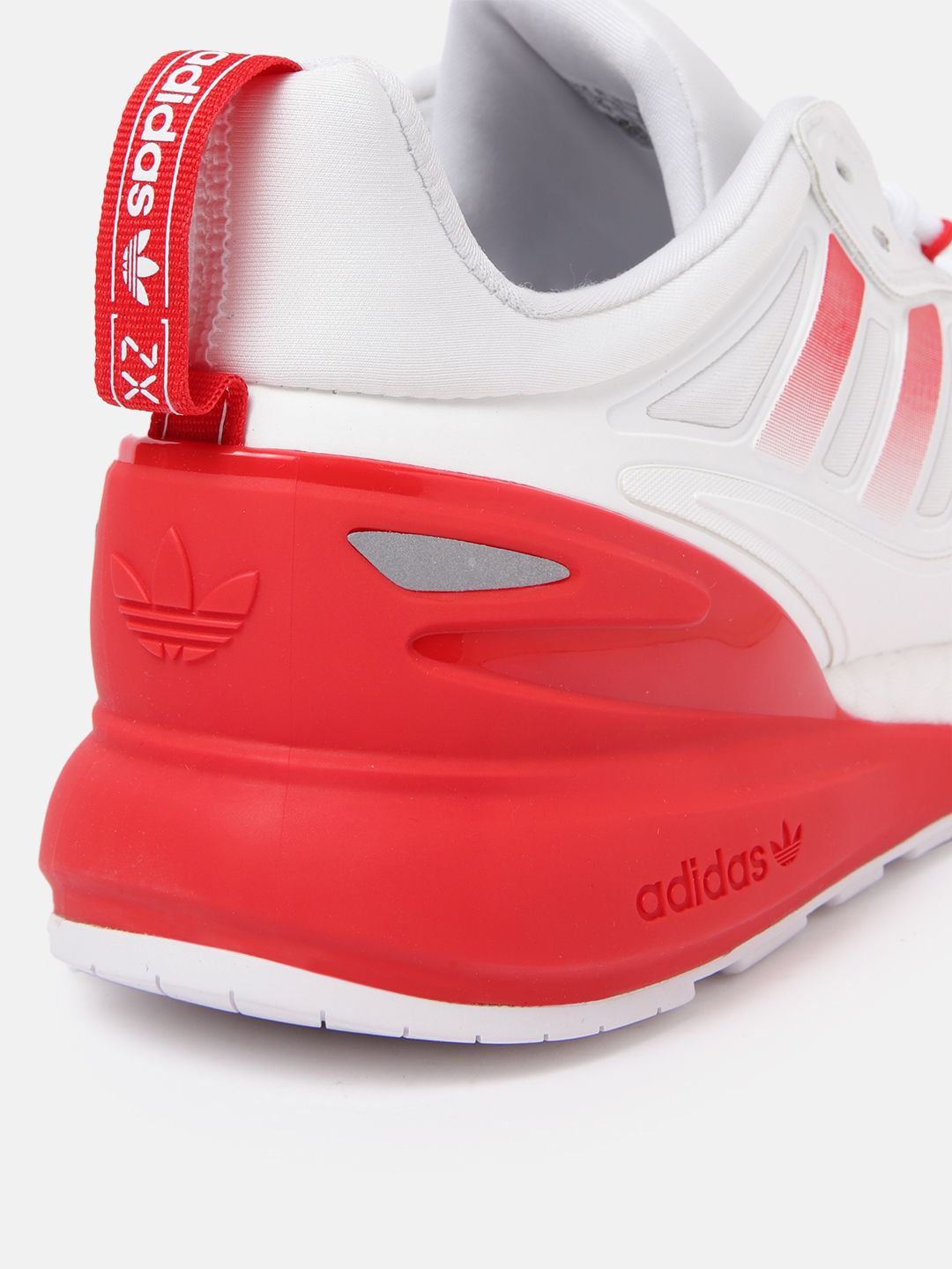 Buy ADIDAS Originals Men White & Red Colourblocked ZX 2K Boost 2.0