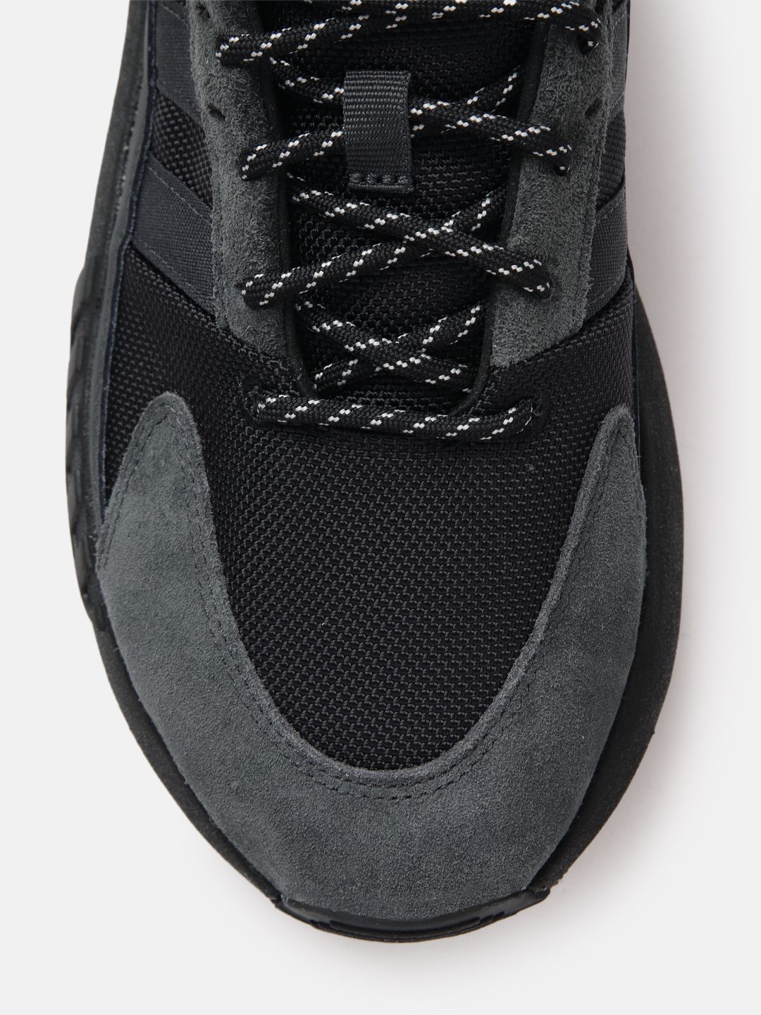 Buy ADIDAS Originals Men Black Woven Design ZX 22 BOOST Leather
