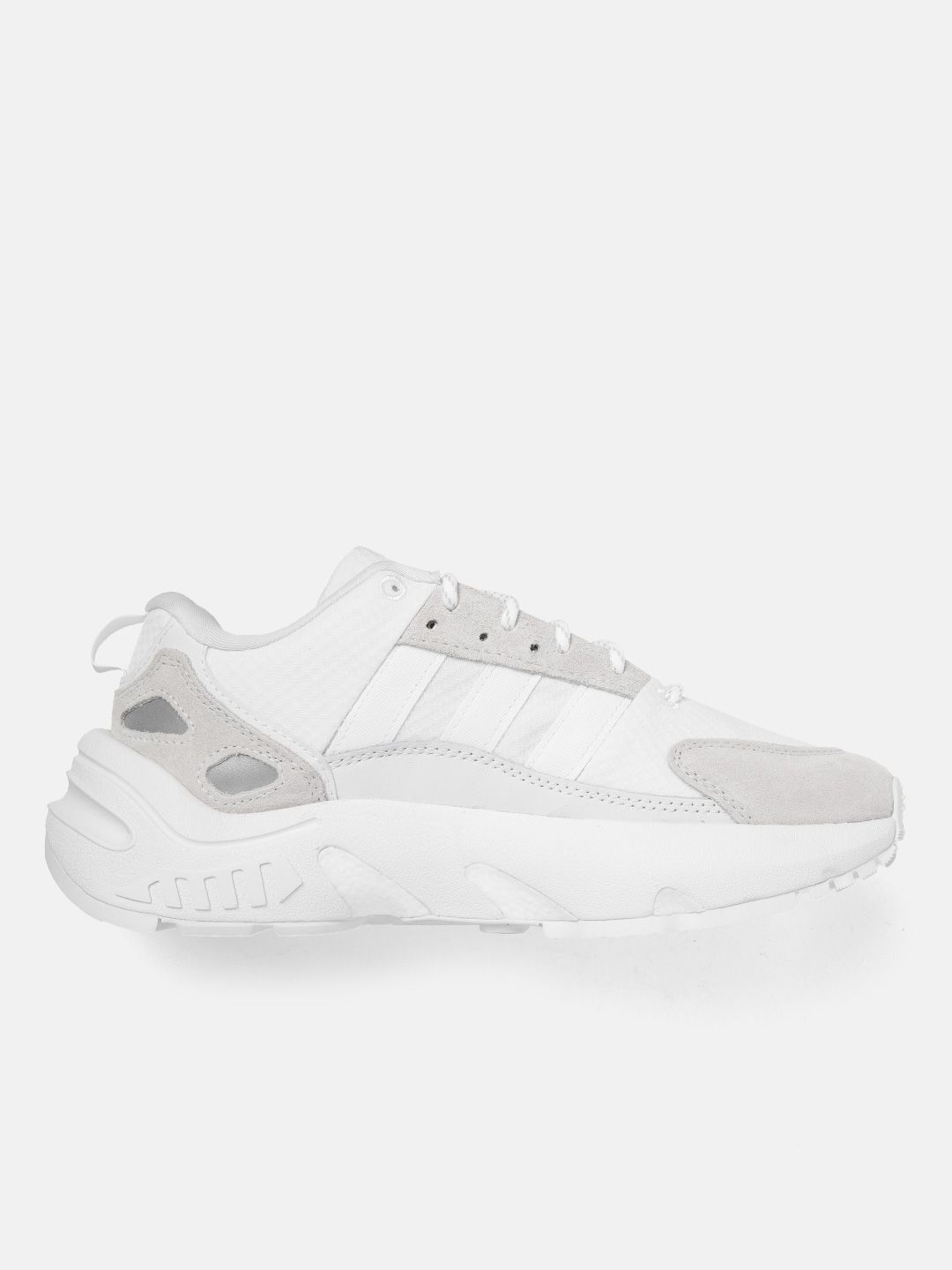 tyubu Buy ADIDAS Originals Men White & Grey Woven Design ZX 22 Boost