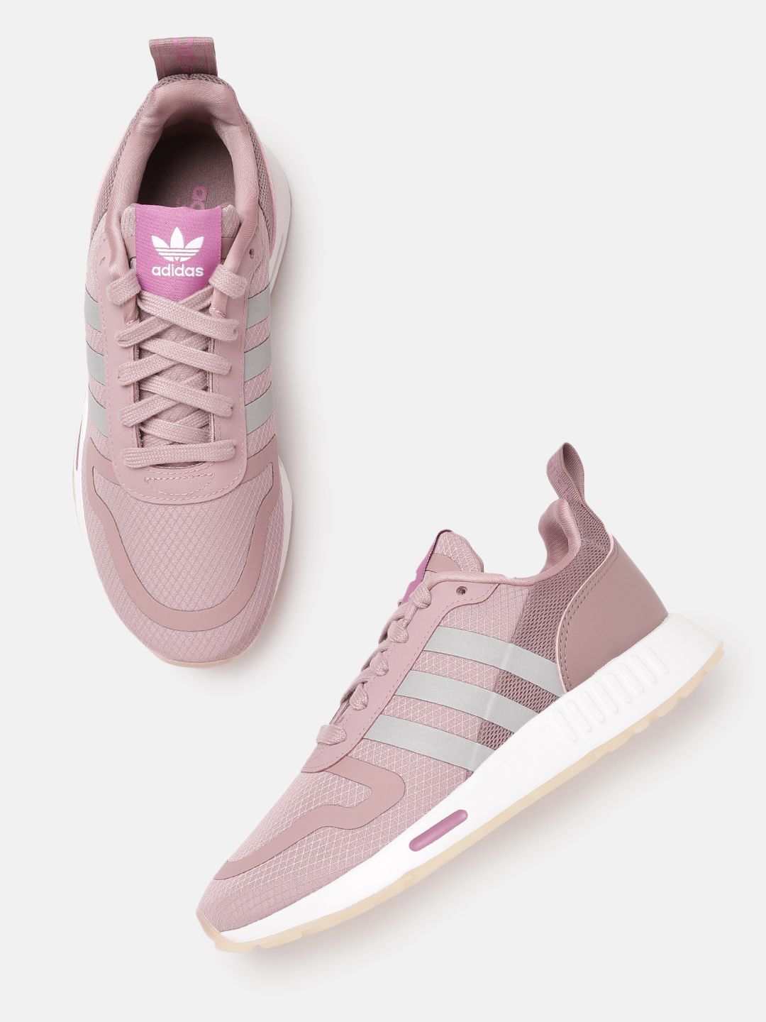 ADIDAS Originals Women Dusty Pink Woven Design Multix 2.0 Sneakers Price in India