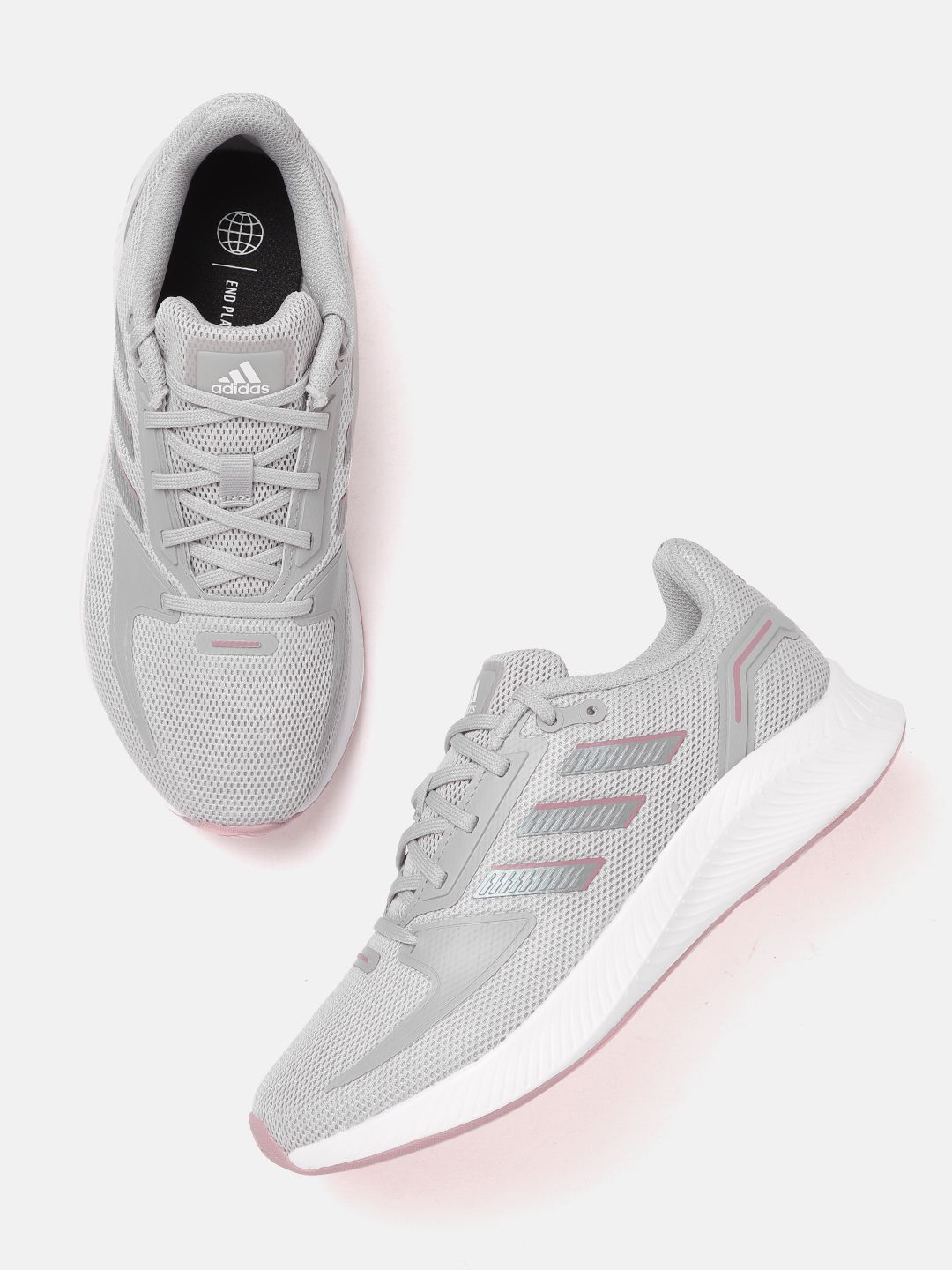 ADIDAS Women Grey Runfalcon 2.0 Shoes Price in India
